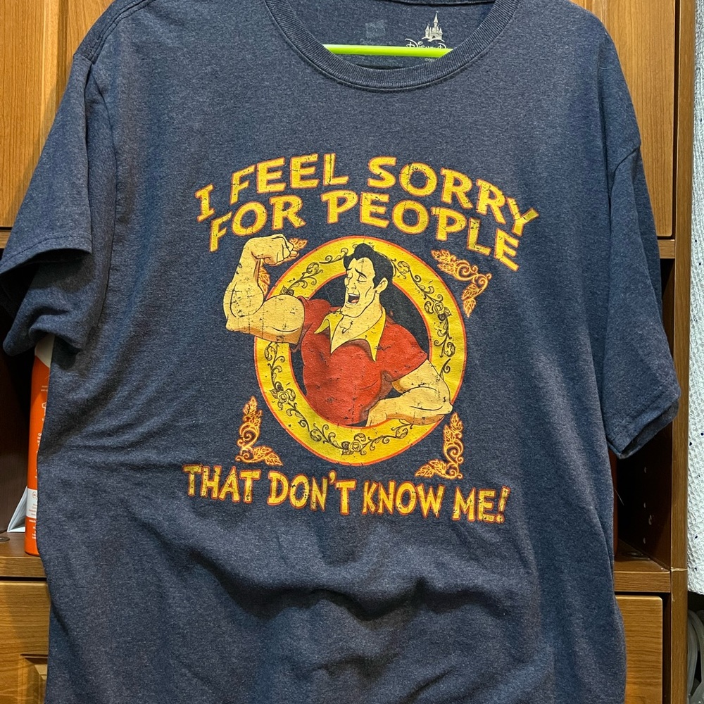 SOLD Disney Gaston T-shirt - Picture 1 of 2